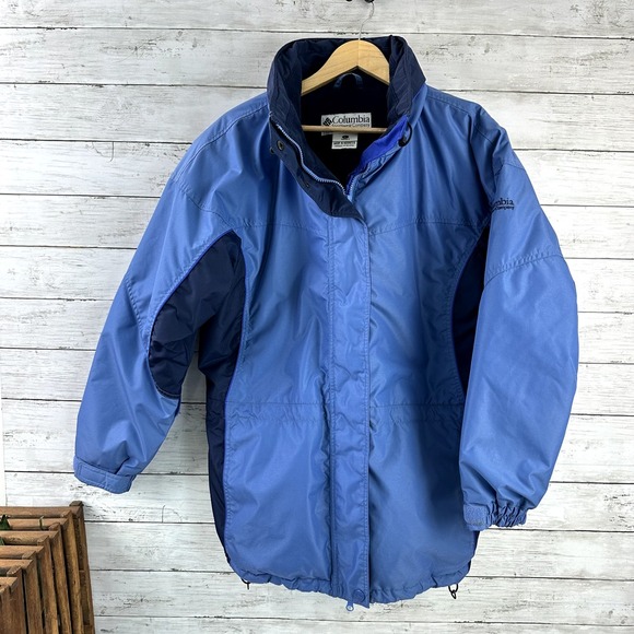Columbia Full Zip Jacket Womens‎ Large Ski Snow Winter Hooded - Picture 1 of 11